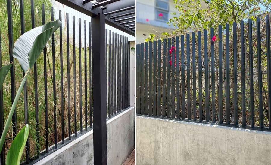 More modenr fences